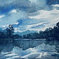 Feeling The Blues Painting by Luisa Millicent Feeling The Blues Painting by Luisa Millicent