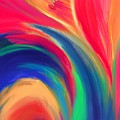 Fiery Fire - Modern Colorful Abstract Digital Art Digital Art by Sambel Pedes Fiery Fire - Modern Colorful Abstract Digital Art Digital Art by Sambel Pedes