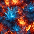 Fire and Ice Abstract 2023v4 Digital Art by Cindy's Creative Corner Fire and Ice Abstract 2023v4 Digital Art by Cindy's Creative Corner