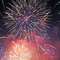 Firework Abstracts 8 by Bonnie Follett