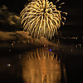 Fireworks Over Canadarago Lake #5 by Kevin Suttlehan