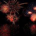 Fireworks Reflection In Water Panorama Photograph by Lena Owens Fireworks Reflection In Water Panorama Photograph by Lena Owens