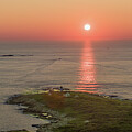 First Light on Straitsmouth Light, a lobsterman's Journey by Jeff Folger