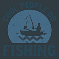 Fishing Gift Cool People Do Fishing Funny Fisher Gag Onesie by Jeff  Creation - Fine Art America
