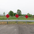 Five Red Diamonds by Stuart Allen