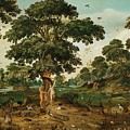 Flemish School Century Adam and Eve in Paradise Painting by MotionAge Designs Flemish School Century Adam and Eve in Paradise Painting by MotionAge Designs