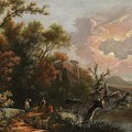 Flemish School Century An Italianate landscape with shepherds Painting by MotionAge Designs Flemish School Century An Italianate landscape with shepherds Painting by MotionAge Designs