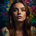 Floral Gaze by Sapiens Verbum