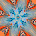 Flower Burst Abstract Digital Art by Ronald Mills Flower Burst Abstract Digital Art by Ronald Mills