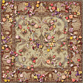 Flower Carpet Painting by Kurt Wenner Flower Carpet Painting by Kurt Wenner