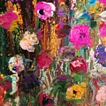 Flower Fusion Painting by Anna Adams Flower Fusion Painting by Anna Adams