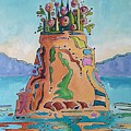 Flowerpot Island Painting by Sheila Romard Flowerpot Island Painting by Sheila Romard