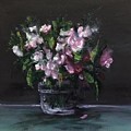 Flowers in a Glass Jar by Lizzy Forrester Flowers in a Glass Jar by Lizzy Forrester