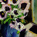 Flowers on the Doorstep Painting by Roxy Rich Flowers on the Doorstep Painting by Roxy Rich