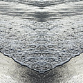 Flowing sea water and sandy beach, movement meets symmetry Digital Art by Adriana Mueller Flowing sea water and sandy beach, movement meets symmetry Digital Art by Adriana Mueller