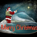 Fly Fishing Santa Digital Art by Doug Gist Fly Fishing Santa Digital Art by Doug Gist