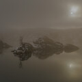 Foggy Island II by Matt Halvorson