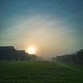 Foggy Morning Suburbia Photograph by Portia Olaughlin Foggy Morning Suburbia Photograph by Portia Olaughlin