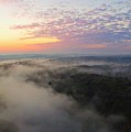 Foggy Sunrise Photograph by Brad Nellis Foggy Sunrise Photograph by Brad Nellis