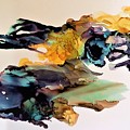 Foo Dog Painting by Angela Marinari Foo Dog Painting by Angela Marinari
