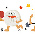 Food love Sports series 1 Drawing by Min Fen Zhu Food love Sports series 1 Drawing by Min Fen Zhu