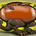 Football Beast Digital Art by Kevin Middleton Football Beast Digital Art by Kevin Middleton