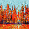 Forest Painting in the Fall - Autumn Season Painting by Patricia Awapara Forest Painting in the Fall - Autumn Season Painting by Patricia Awapara