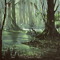 Forever Glades Painting by Michael Humphries Forever Glades Painting by Michael Humphries