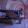 Fort Pulaski Cannon And Arches by Tom Singleton