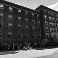 Founders Hall at the University of Dayton in black and white Photograph by Eldon McGraw Founders Hall at the University of Dayton in black and white Photograph by Eldon McGraw