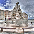 Fountain of the Four Continents - Trieste - Italy Photograph by Paolo Signorini Fountain of the Four Continents - Trieste - Italy Photograph by Paolo Signorini