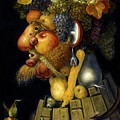Four seasons  - Autumn by Giuseppe Arcimboldo