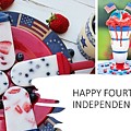 Fourth of July Picnic Mixed Media by Nancy Ayanna Wyatt Fourth of July Picnic Mixed Media by Nancy Ayanna Wyatt