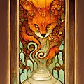 Fox Spirit Digital Art by Nickleen Mosher Fox Spirit Digital Art by Nickleen Mosher