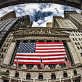 Framed Wall Street by Susan Candelario