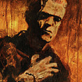 Frankenstein 1931 Painting by Sv Bell Frankenstein 1931 Painting by Sv Bell