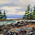 Frenchman Bay, Acadia Maine  by Kellie Chasse
