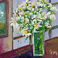 Fresh Daisies Painting by Roxy Rich Fresh Daisies Painting by Roxy Rich
