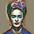 Frida Kahlo Andy Warhol 2 Painting by Tony Rubino Frida Kahlo Andy Warhol 2 Painting by Tony Rubino