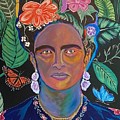 Frida Kahlo Painting by Bill Manson Frida Kahlo Painting by Bill Manson