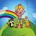 Cartoon Friends by Honey Dee Cartoon Friends by Honey Dee