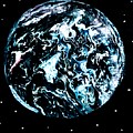 Frozen planet Painting by Anna Adams Frozen planet Painting by Anna Adams