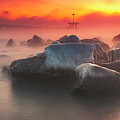 Frozen Seacoast by Evgeni Dinev