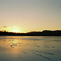 Frozen Sunset Photograph by Charles Vice Frozen Sunset Photograph by Charles Vice