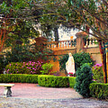 Garden Of The Cathedral Of St John The Baptist by Denise Harty