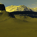 Garden Planet 3 Digital Art by Bernie Sirelson
