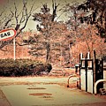 Gas Station Photograph by John Linnemeyer Gas Station Photograph by John Linnemeyer