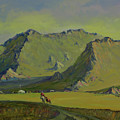 Gate of Ongon mountain Painting by Badamjunai Tumendemberel Gate of Ongon mountain Painting by Badamjunai Tumendemberel