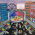 Gay Pride for straights only Painting by David Westwood Gay Pride for straights only Painting by David Westwood