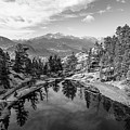 Gem Lake Black and White Photograph by Aaron Spong Gem Lake Black and White Photograph by Aaron Spong